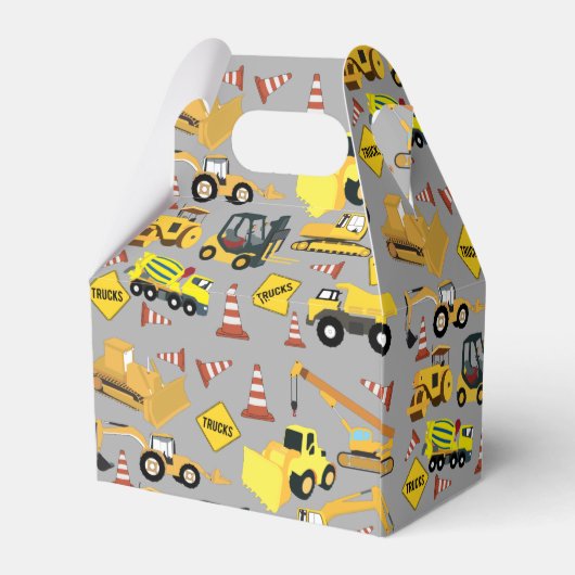 Bauart von Lastkraftwagen Geschenkschachtel (Rückseite)