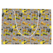 Bauart von Lastkraftwagen Große Geschenktüte (Rückseite)