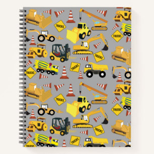 Bauart von Lastkraftwagen Notizblock