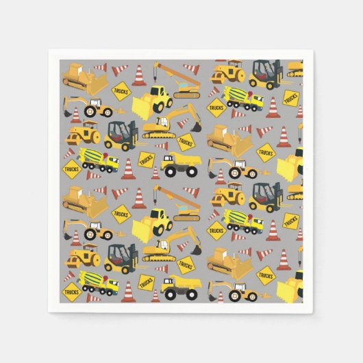 Bauart von Lastkraftwagen Serviette (Vorderseite)