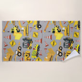 Bauart von Lastkraftwagen Strandtuch (Vorderseite)