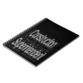 Bauaufseher Notizblock (Linke Seite)