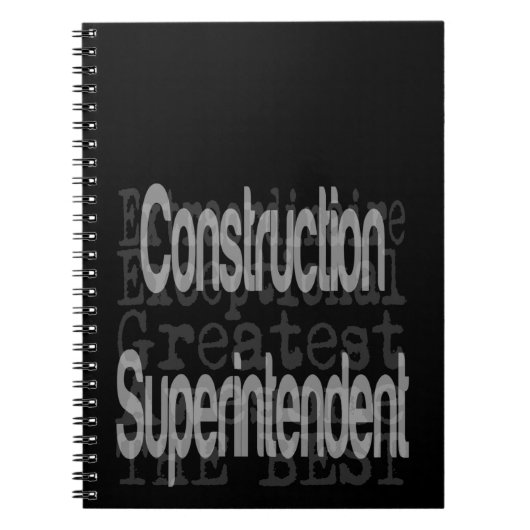 Bauaufseher Notizblock (Vorderseite)