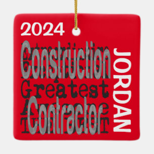 Bauauftragnehmer Extraordinär CUSTOM Keramikornament