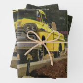 Bauauftragnehmer für Vintage Unternehmensarchitekt Geschenkpapier Set (Beispiel)