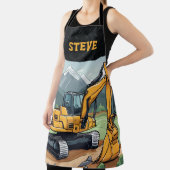 Bauausrüstung für coole Baggerbezeichnung Schürze (InSitu)