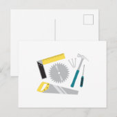 Bauausrüstung Postkarte (Vorne/Hinten)
