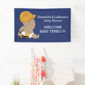 Baubabydusche (Dunkle Haut), kundenspezifisches Ba Banner (Insitu)