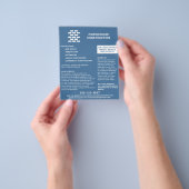 Baubauer Brick Pattern Marine Flyer (Gruppe)