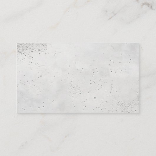 Baubauer Entwicklung Zementmischung modern Visitenkarte (Rückseite)