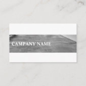 Baubetriebskarte (Konkrete) Visitenkarte (Rückseite)