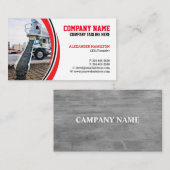 Baubetriebskarte (Konkrete) Visitenkarte (Vorne/Hinten)