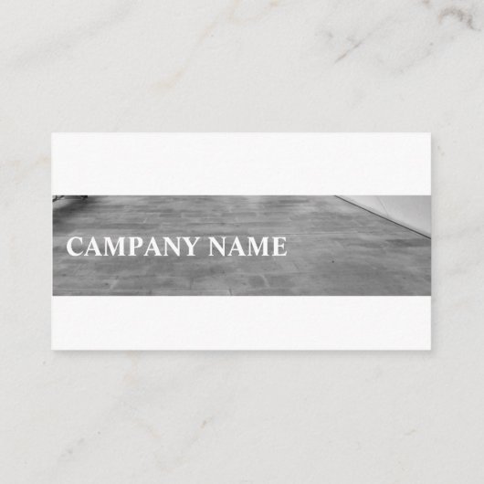 Baubetriebskarte (Konkrete) Visitenkarte (Rückseite)