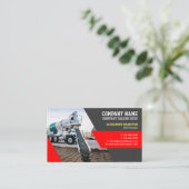 Baubetriebskarte (Konkrete) Visitenkarte (Stehend Vorderseite)