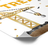 Baubezogene Leckereien: Geburtstagsgenuss Poster (Ecke)