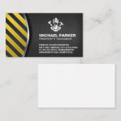 BauBlauarbeiter | Reparatur Visitenkarte (Vorne/Hinten)