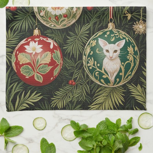 Bauble Brilliant Geschirrtuch (Gefaltet)