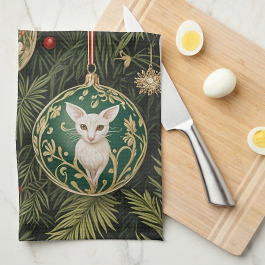 Bauble Brilliant Geschirrtuch (Viertel Falte)