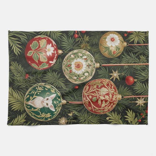 Bauble Brilliant Geschirrtuch (Horizontal)