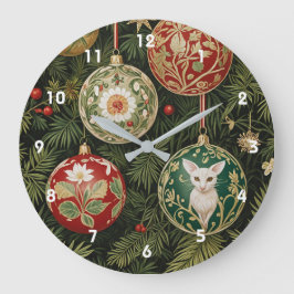Bauble Brilliant Große Wanduhr