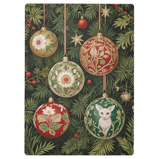 Bauble Brilliant Klemmbrett (Rückseite)