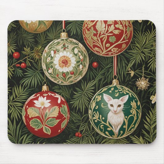 Bauble Brilliant Mousepad (Vorne)