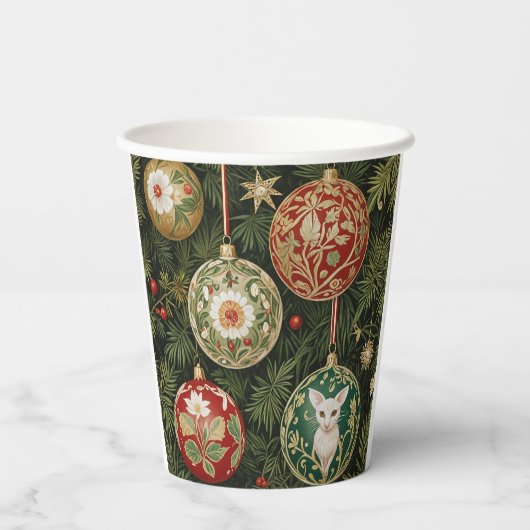 Bauble Brilliant Pappbecher (Rückseite)