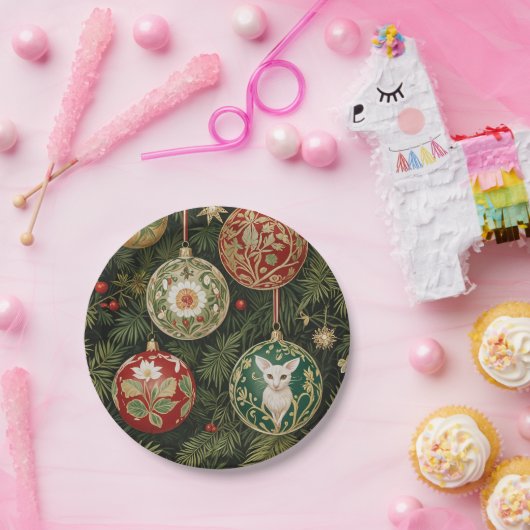 Bauble Brilliant Pappteller (Party)