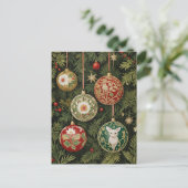 Bauble Brilliant Postkarte (Stehend Vorderseite)