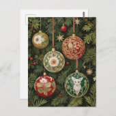 Bauble Brilliant Postkarte (Vorne/Hinten)