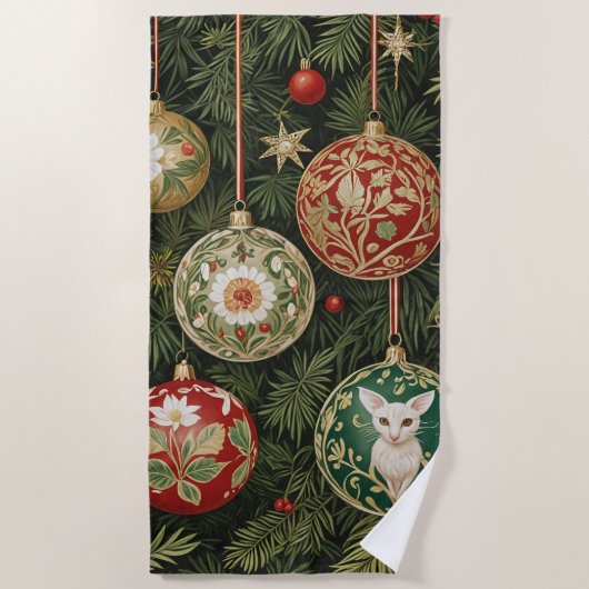 Bauble Brilliant Strandtuch (Vorderseite)