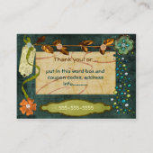 Bauble Collectives Custom 2 Side Rabattkarte (Rückseite)