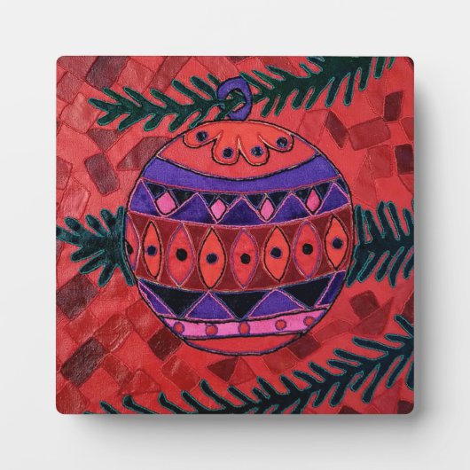 Bauble Fotoplatte (Vorderseite)