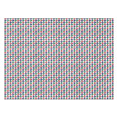 Bauble Pattern Colorful Christmas Tischdecke (Vorderseite (Horizontal))