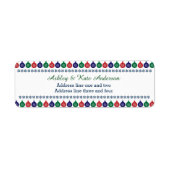 Bauble Pattern Personalisiert Weihnachten (Vorne)