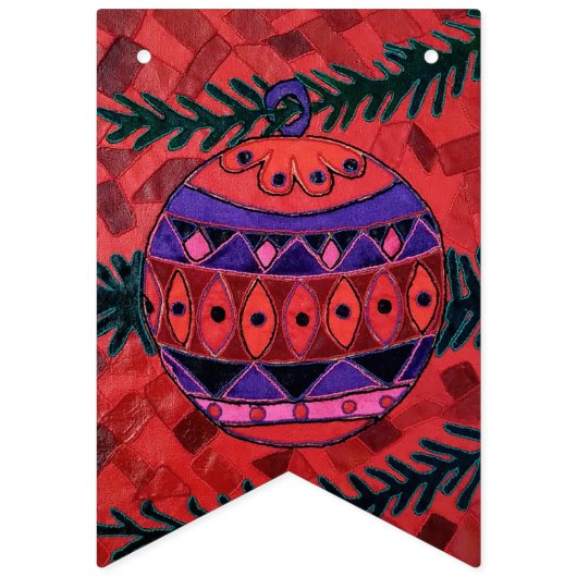 Bauble Wimpelkette (Zweite Fahne)