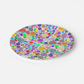 Baubles Pappteller (Schrägansicht)