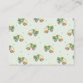 Baubücher für Baby Begleitkarte (Rückseite)