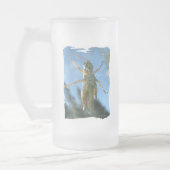 Bauch bis zum Bar Mattglas Bierglas (Links)