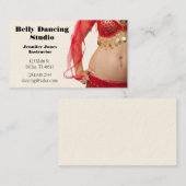Bauch-Tanzen-Visitenkarte Visitenkarte (Vorne/Hinten)