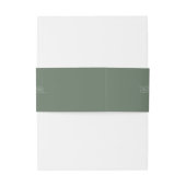 Bauchband Einladungsbanderole (Rückseitenbeispiel)