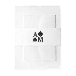 Bauchband für die Hochzeitstile Einladungsbanderole