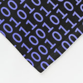 Bauchblau Fleecedecke (Ecke)