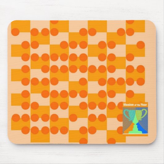 Bauchen Sie umreißt heraus Mousepad aus (Vorne)