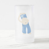 Bauchglas Mattglas Bierglas (Mittel)