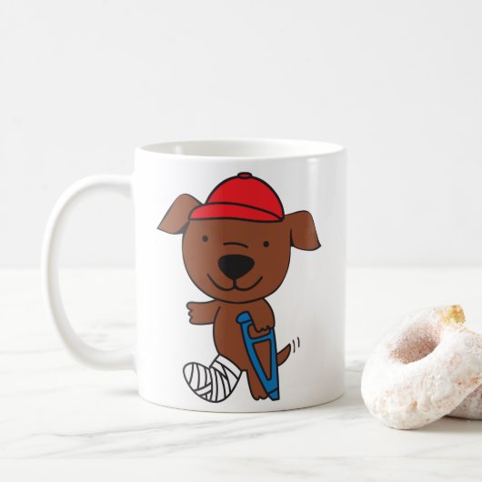 Bauchhund Kaffeetasse (Mit Donut)