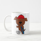 Bauchhund Kaffeetasse (Links)
