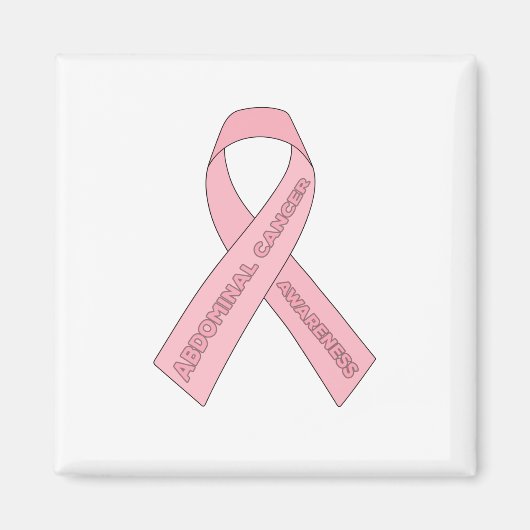 Bauchkrebs Magnet (Vorne)