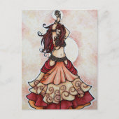 Bauchkunst Postkarte (Vorderseite)