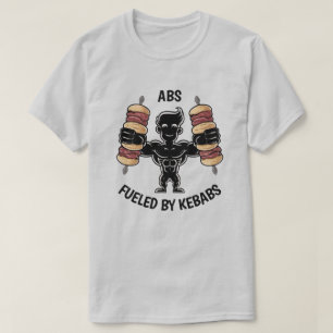 Bauchmuskeln und Kebabs T-Shirt